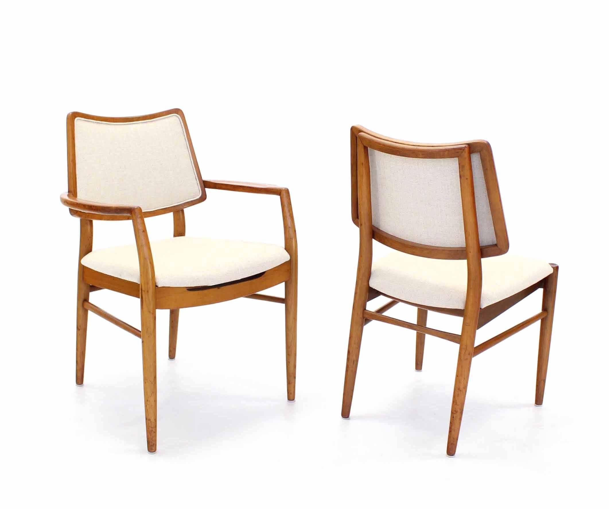 Set of Six Rare Early Erno Fabri Dining Chairs In Good Condition In Rockaway, NJ