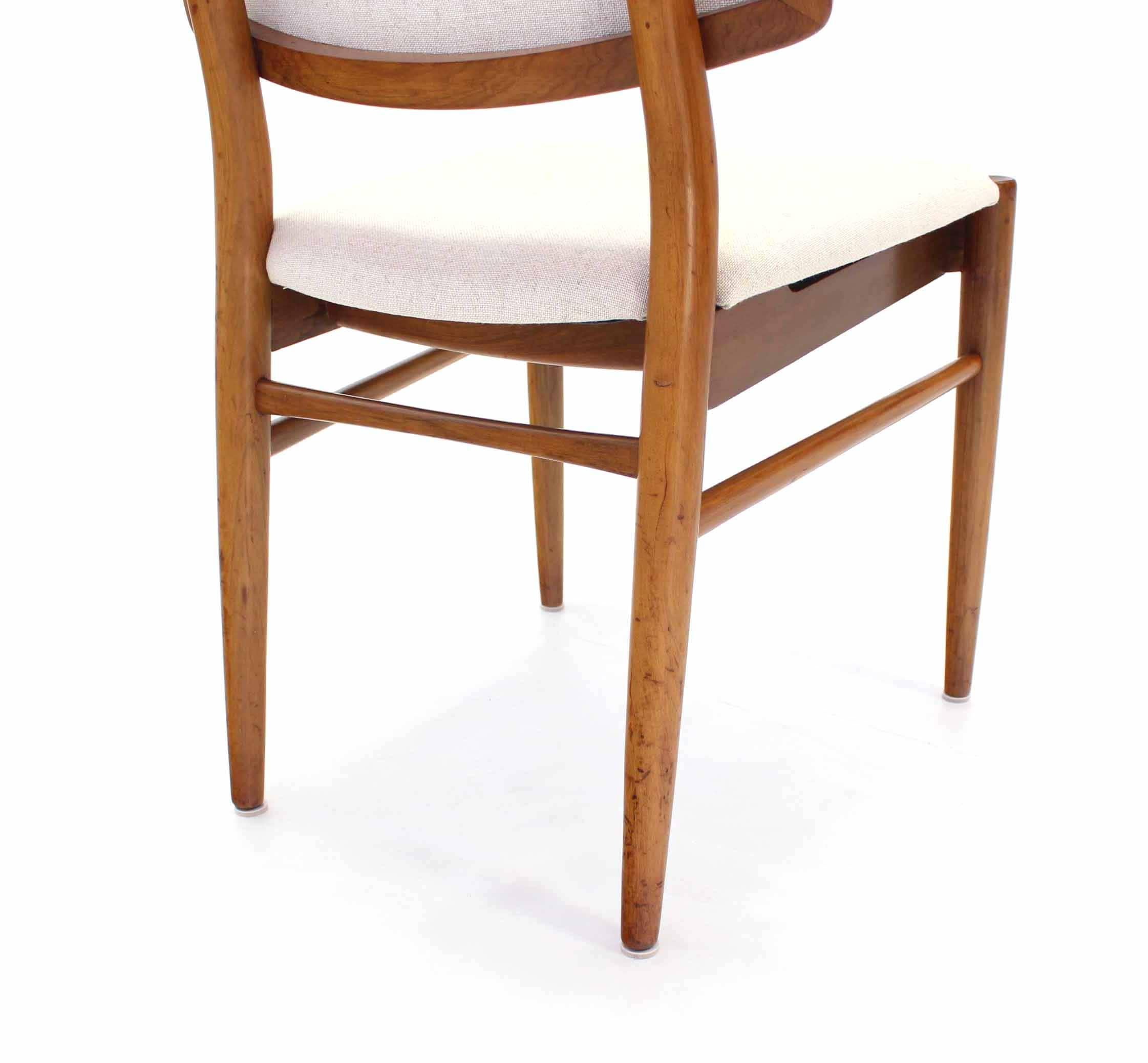 Set of Six Rare Early Erno Fabri Dining Chairs 2