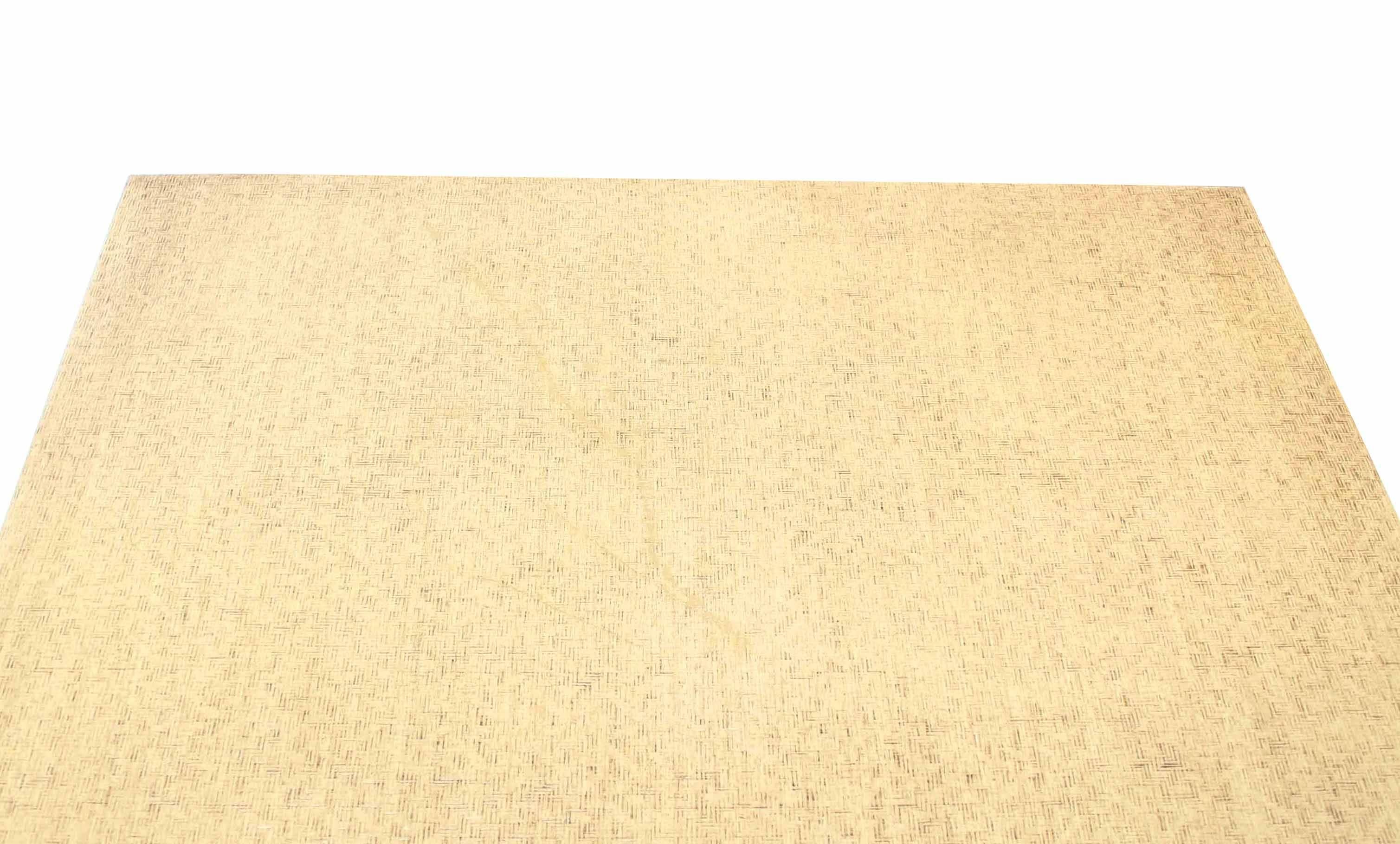 American Grass Cloth Square Game Table