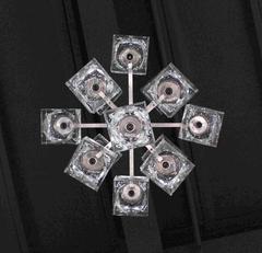 Nice Gaetano Sciolari "Ice Cube" Light Fixture