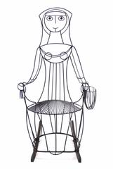 John Risley Welded Wire Rocking Chair