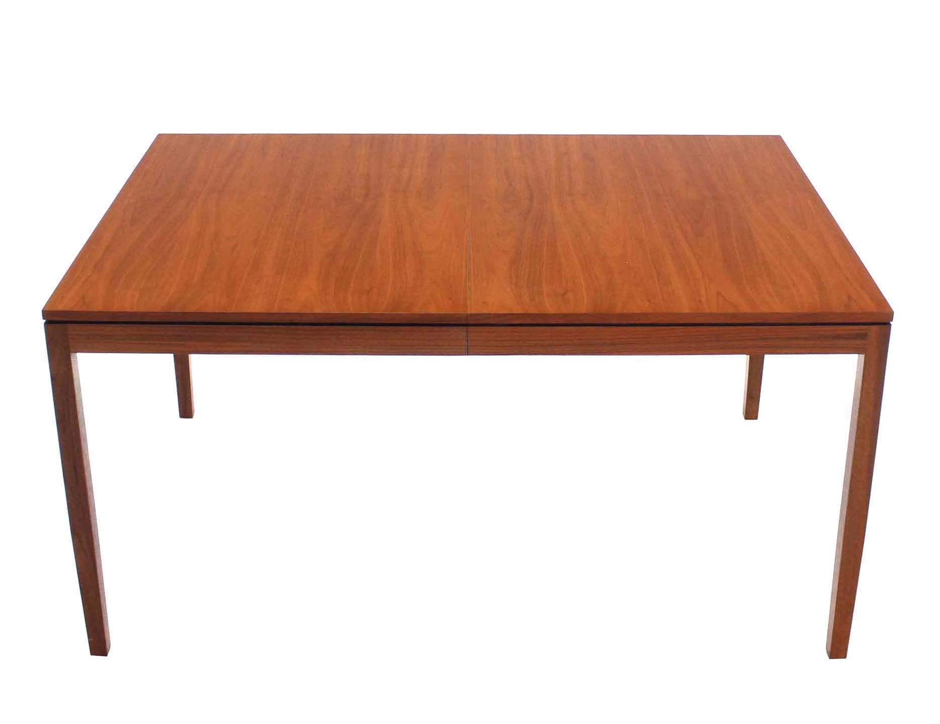 Outstanding Quality Walnut Dining Room Table by Knoll 1