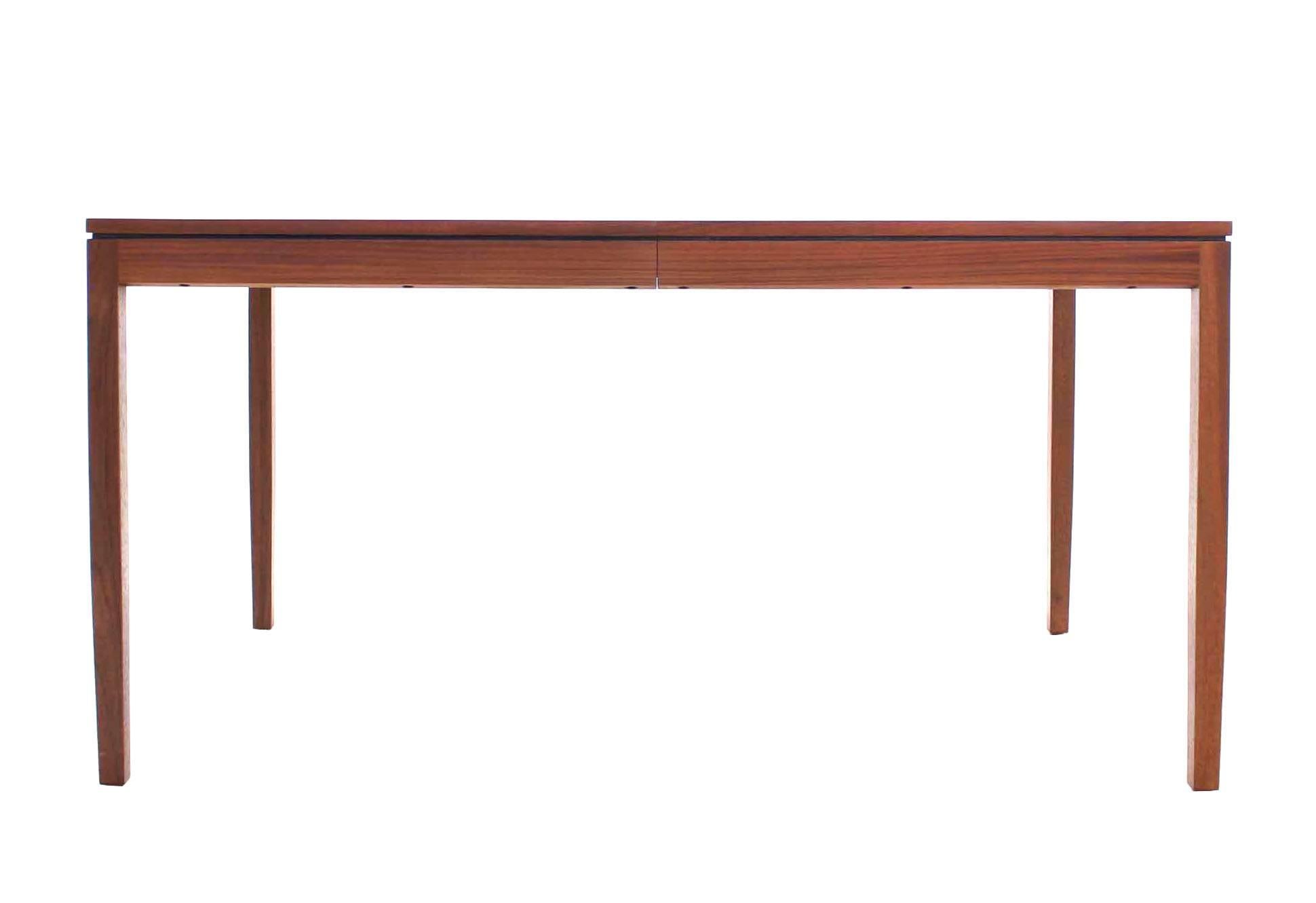 Outstanding Quality Walnut Dining Room Table by Knoll 3