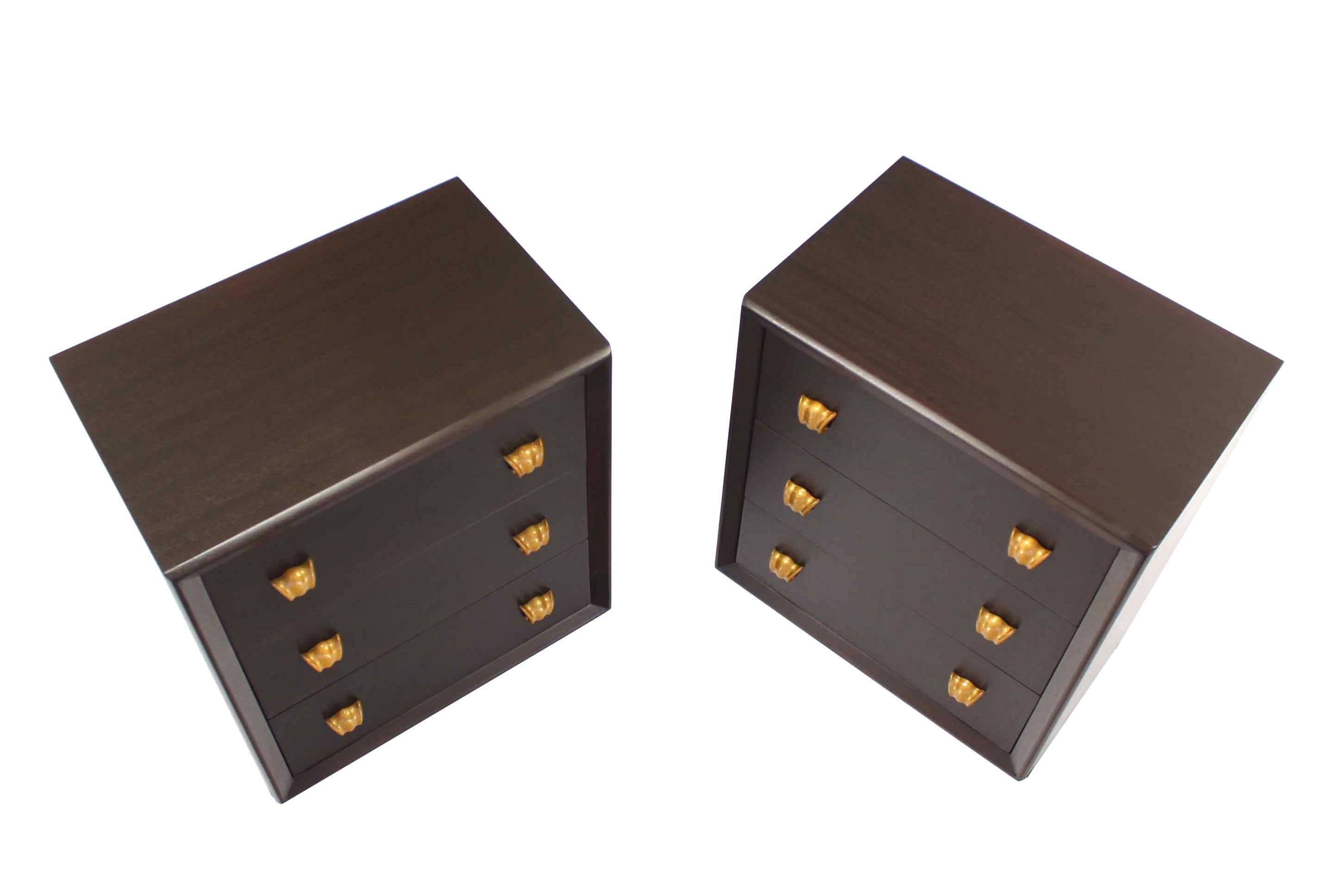 Pair of very nice mid-century modern bachelor chests.