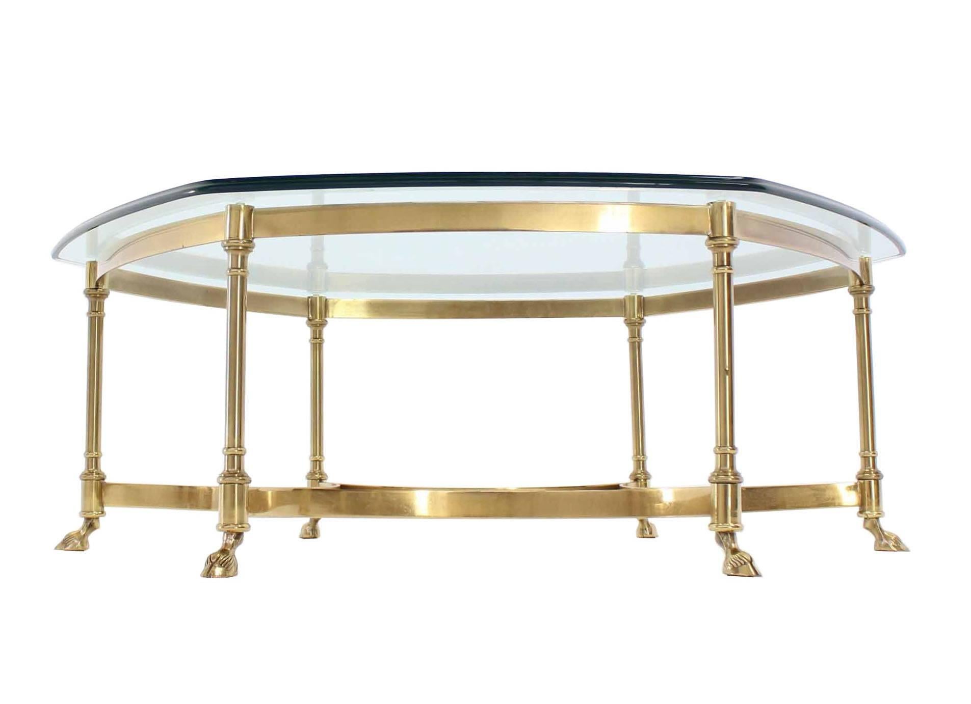 solid brass coffee table