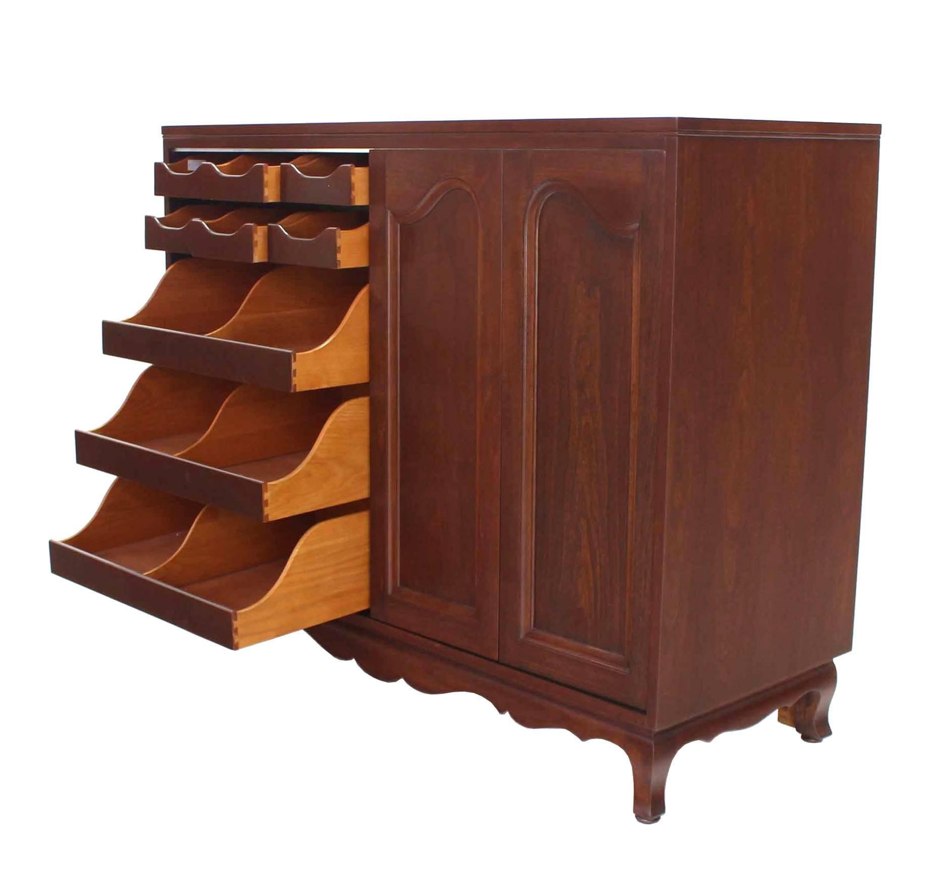 Sliding Doors Widdicomb Chest of Drawers Cabinet For Sale