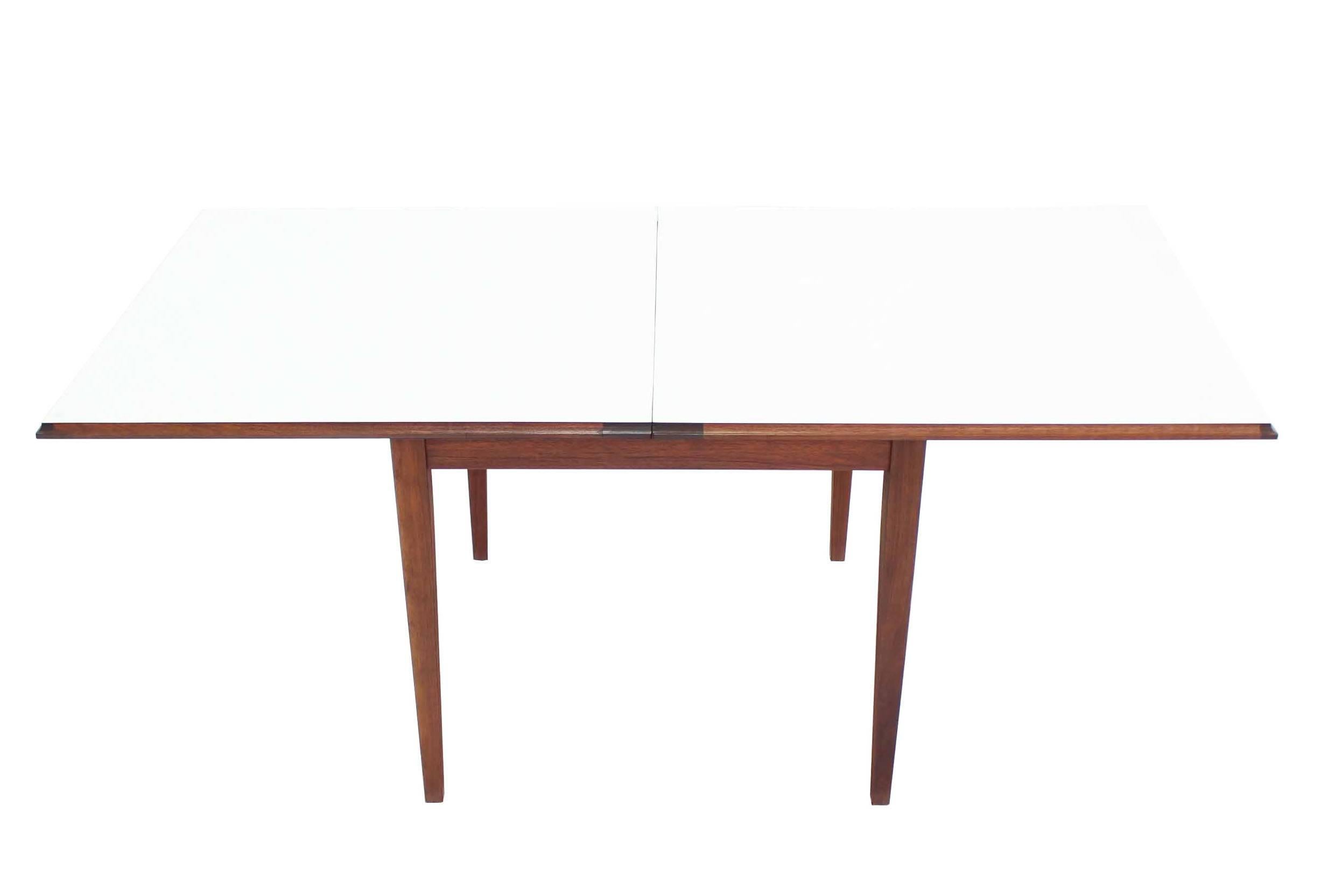 Lacquered Square Flip Top Game Dining Table