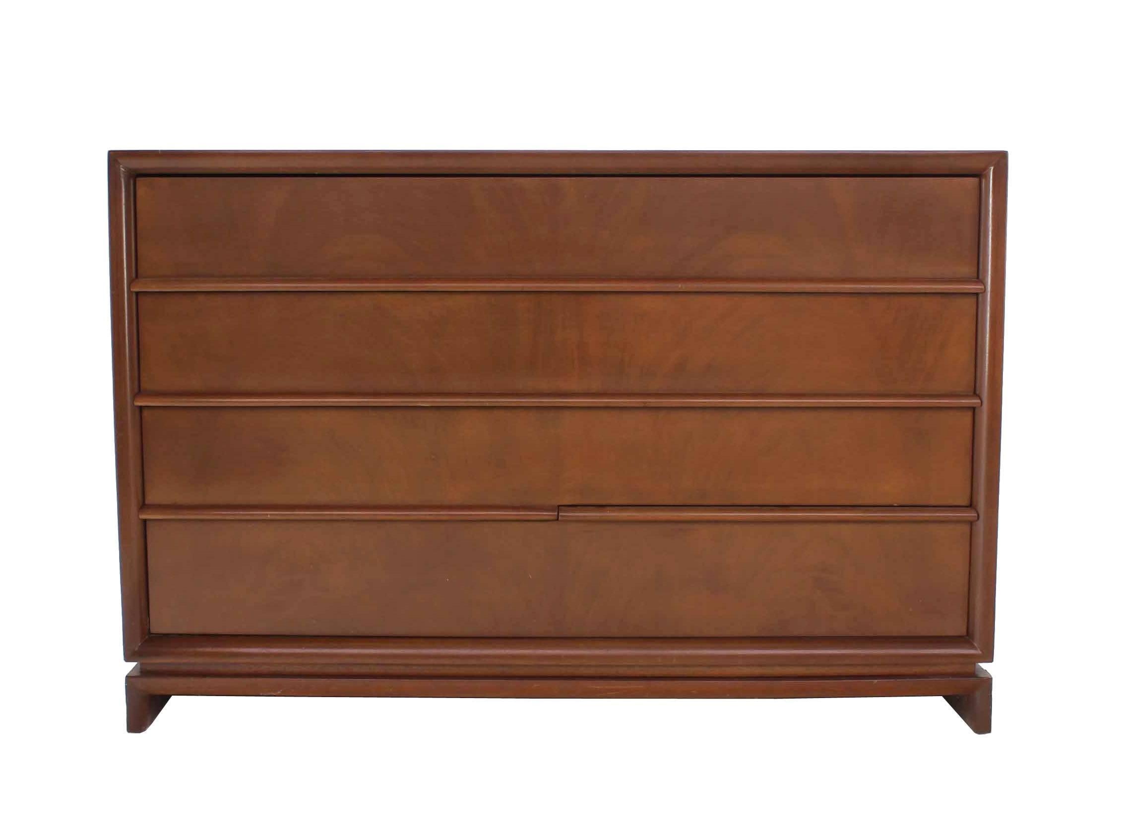 Mid-Century Modern Four-Drawer Chest Dresser 2