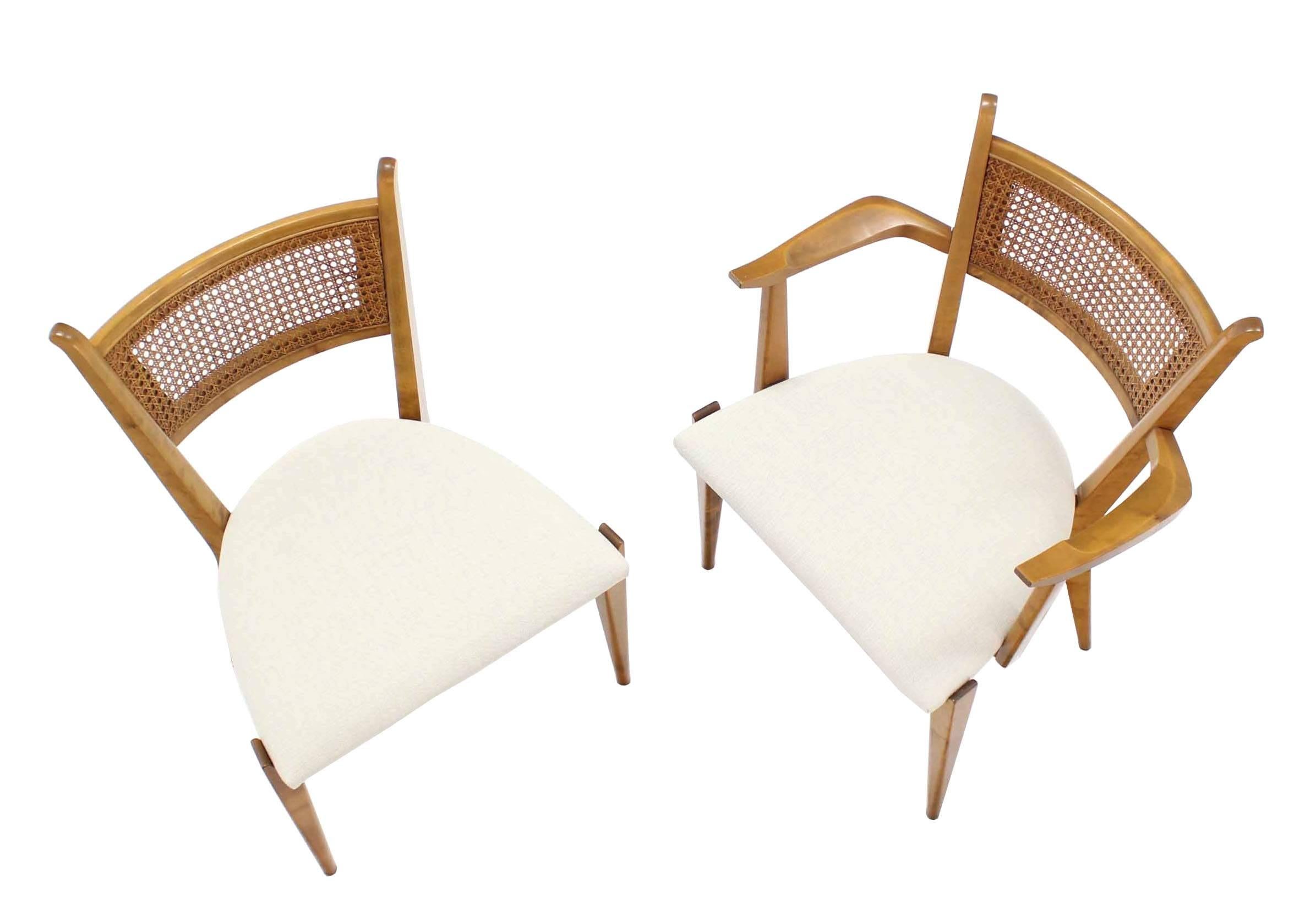Mid-Century Modern Set of Six Mid-Century Swedish Modern Dining Chairs by Edmund Spence For Sale