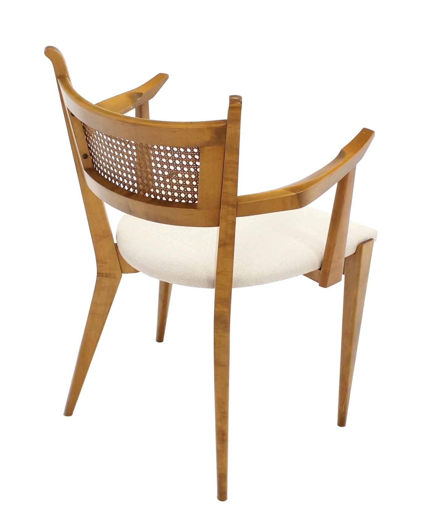 20th Century Set of Six Mid-Century Swedish Modern Dining Chairs by Edmund Spence For Sale