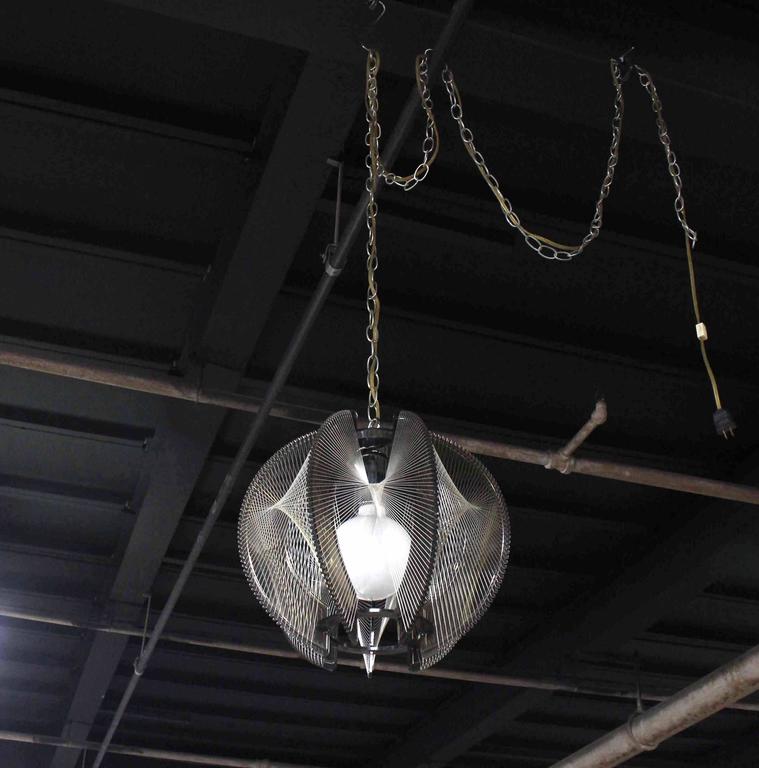 Smoked Lucite MidCentury Modern Light Fixture at 1stDibs lucite light fixture