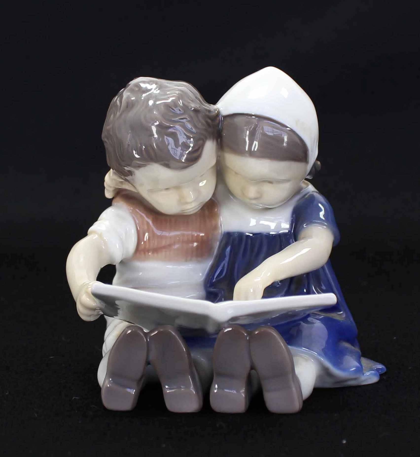 royal copenhagen figurines boy and girl