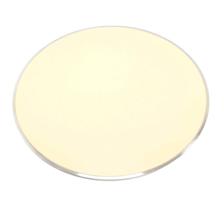 Heavy Enameled Metal Cylinder Pedestal Base Top Round Gueridon Dining