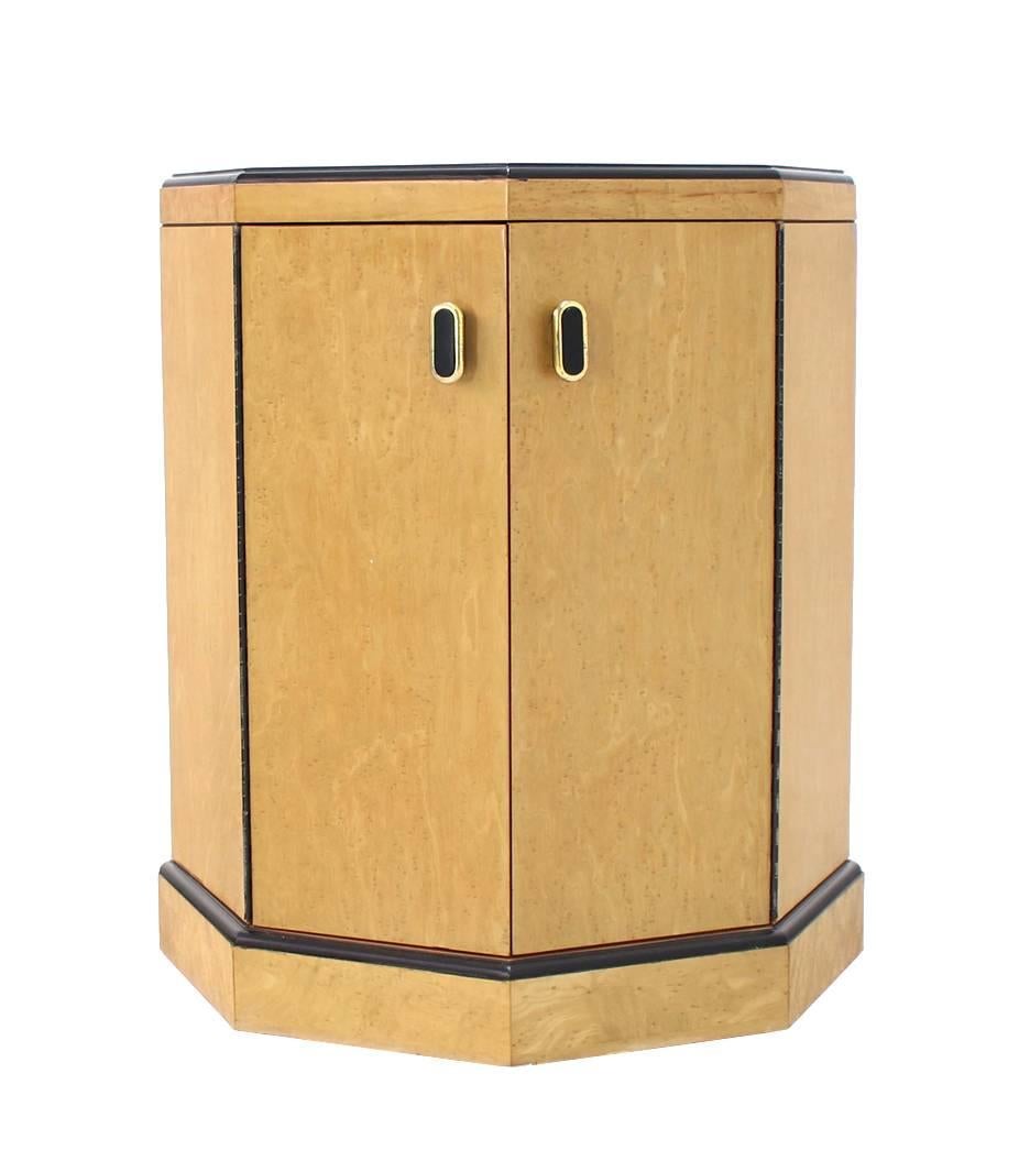 birdseye maple nightstand