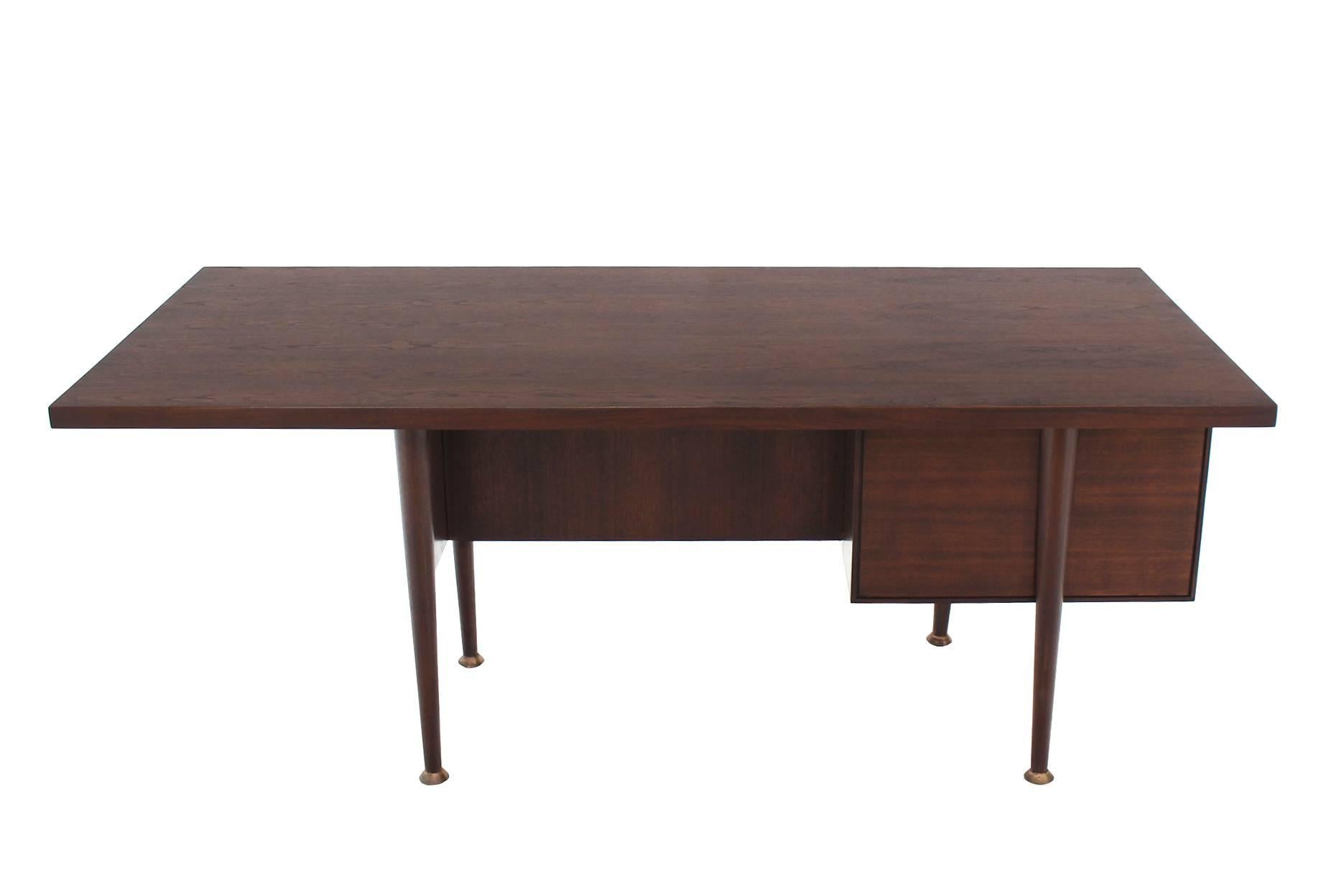 American Large Executive Three-Drawer Desk or Writing Table For Sale