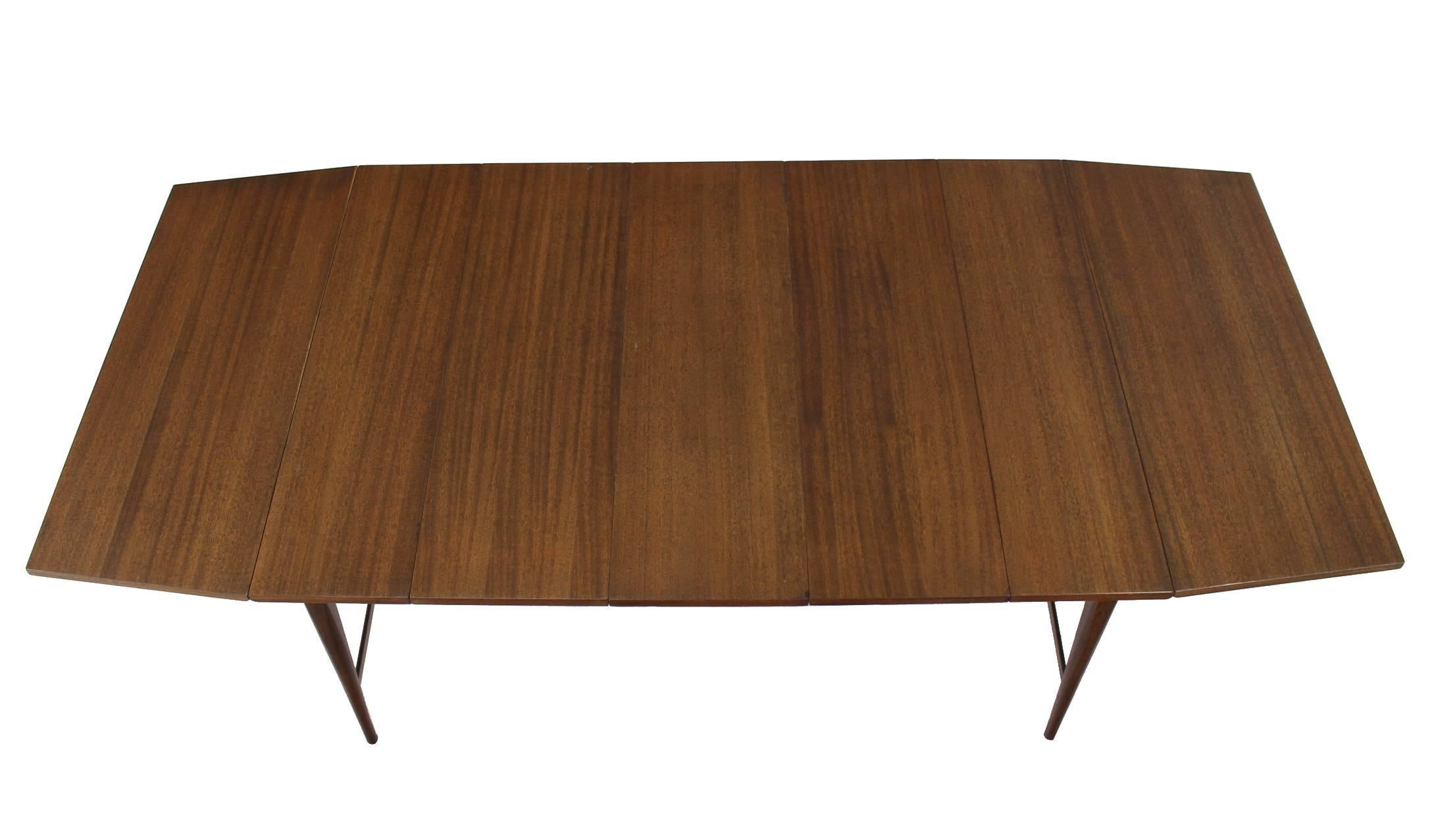 Paul McCobb Drop-Leaf Dining Table for Calvin In Excellent Condition For Sale In Rockaway, NJ