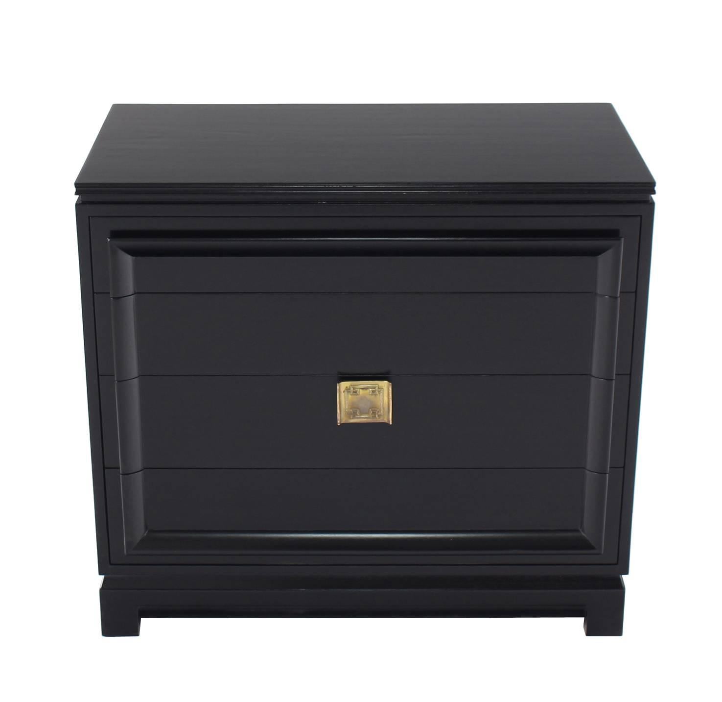 black bachelor chest