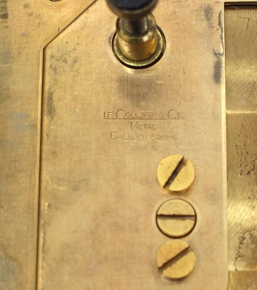 Jaeger-LeCoultre Brass Atmos Clock 2