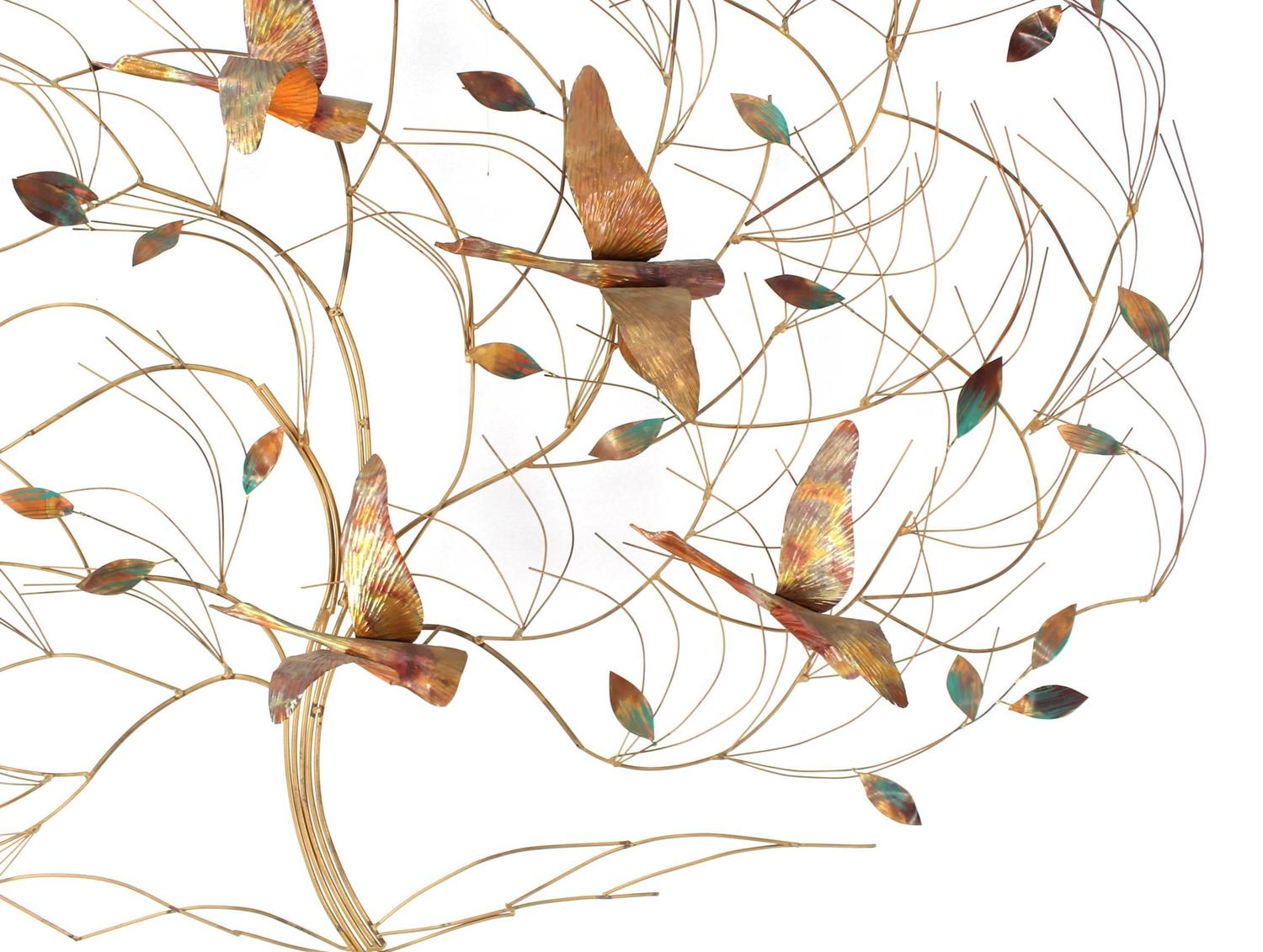 Large Metal Wall Sculpture For Sale at 1stdibs