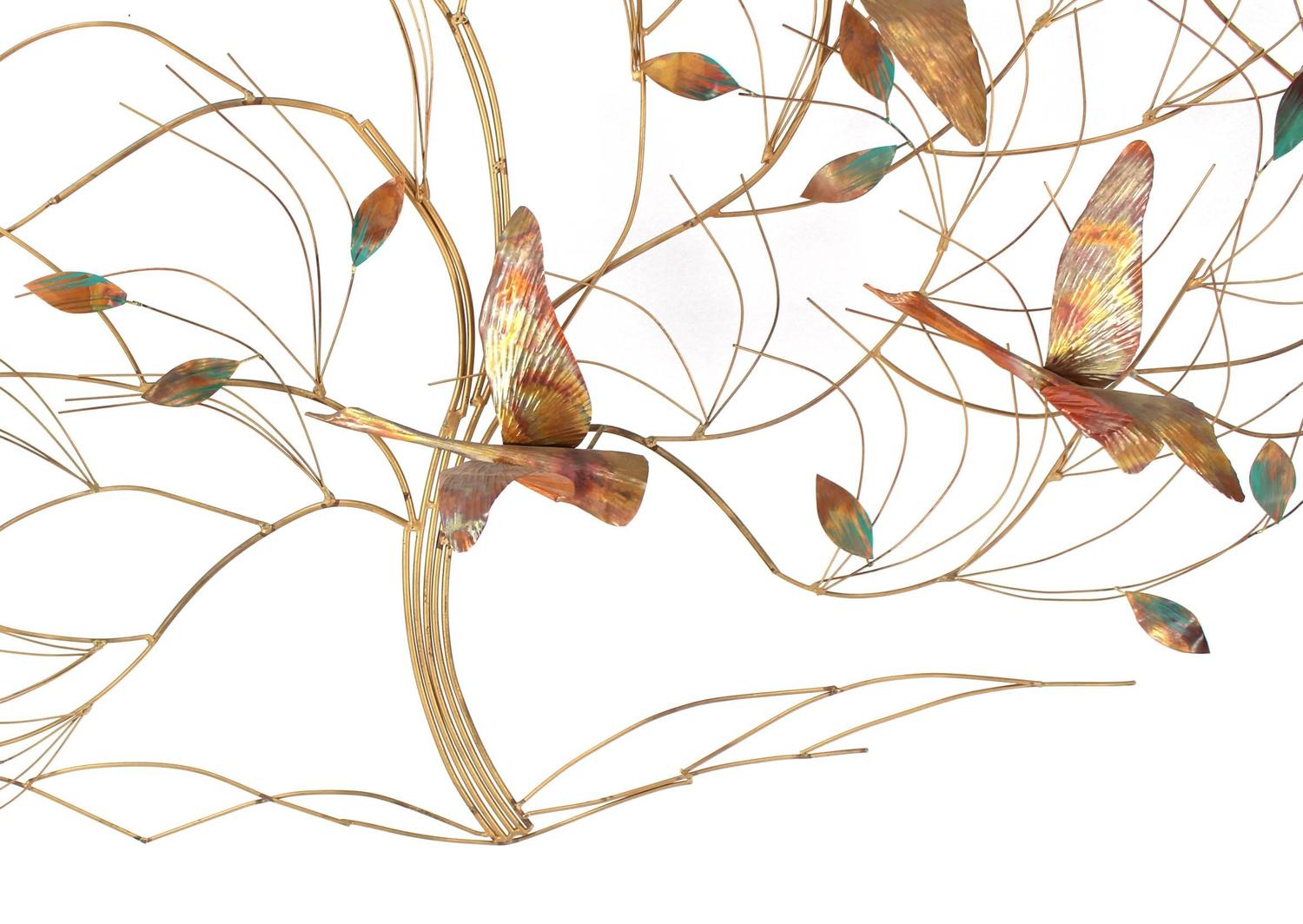 Large Metal Wall Sculpture For Sale at 1stdibs