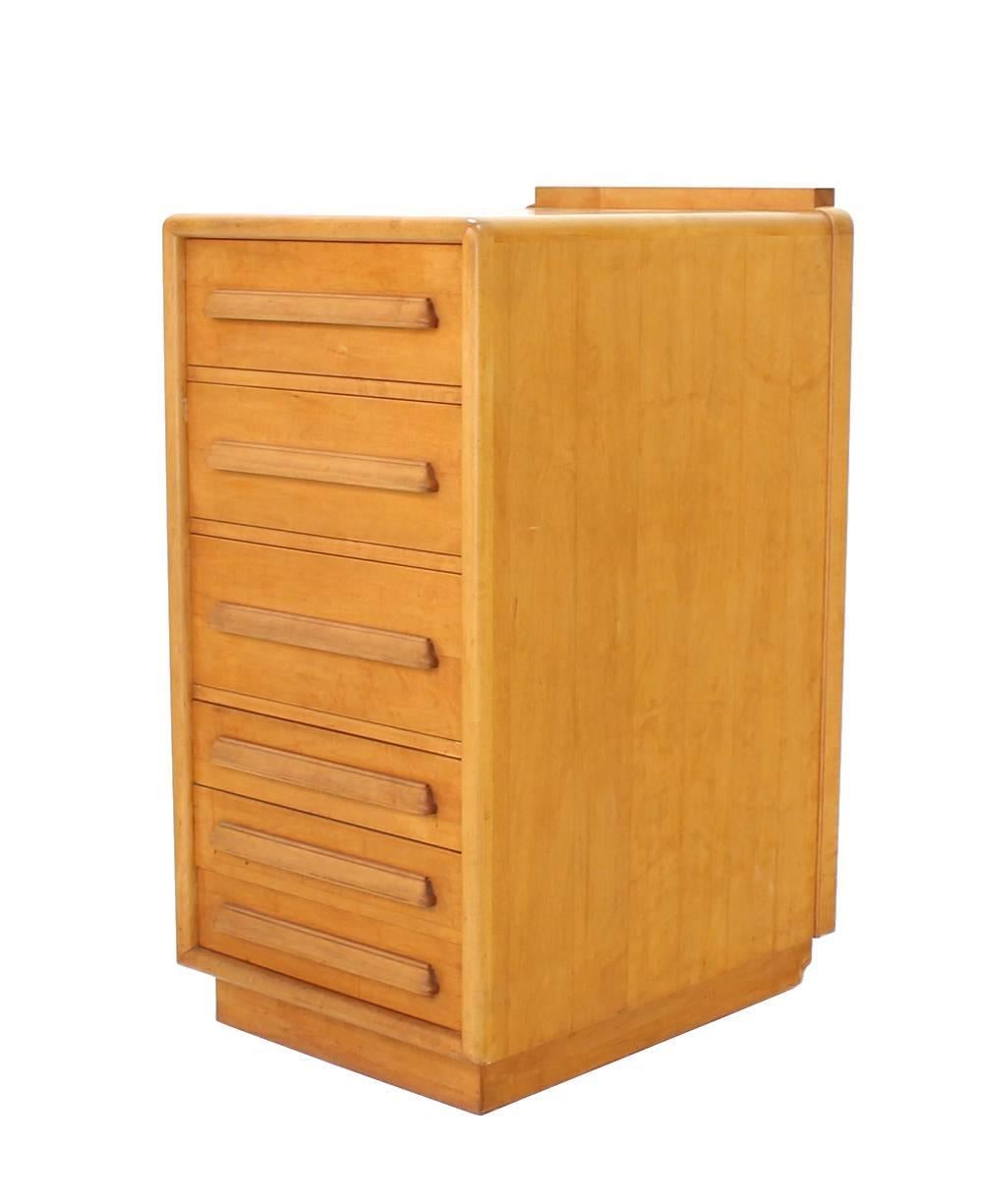 Tiefe Schubladen Schwerer Custom Built File Cabinet (20. Jahrhundert) im Angebot