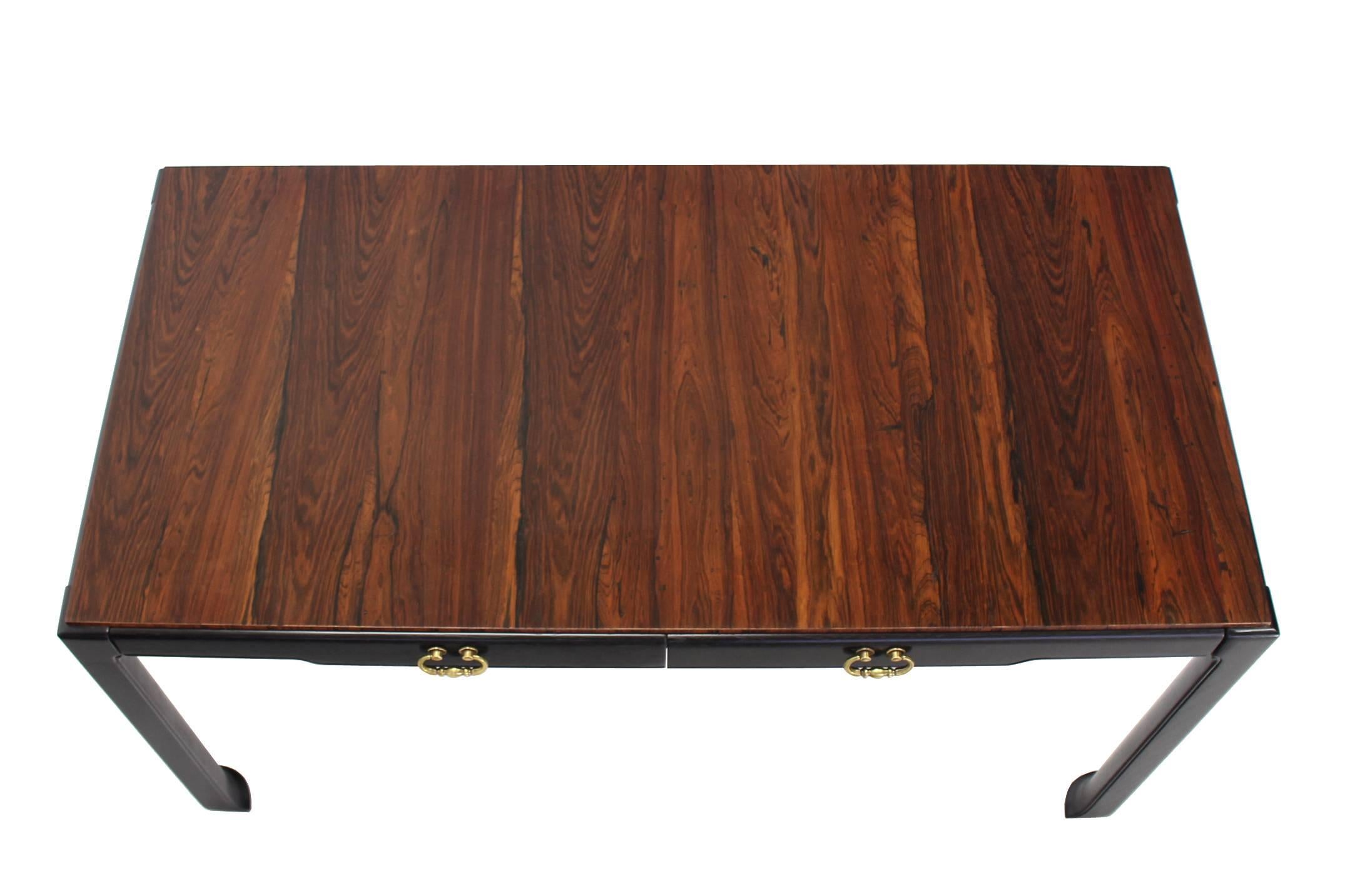 Rosewood Top Mid-Century Modern Writing Table 2