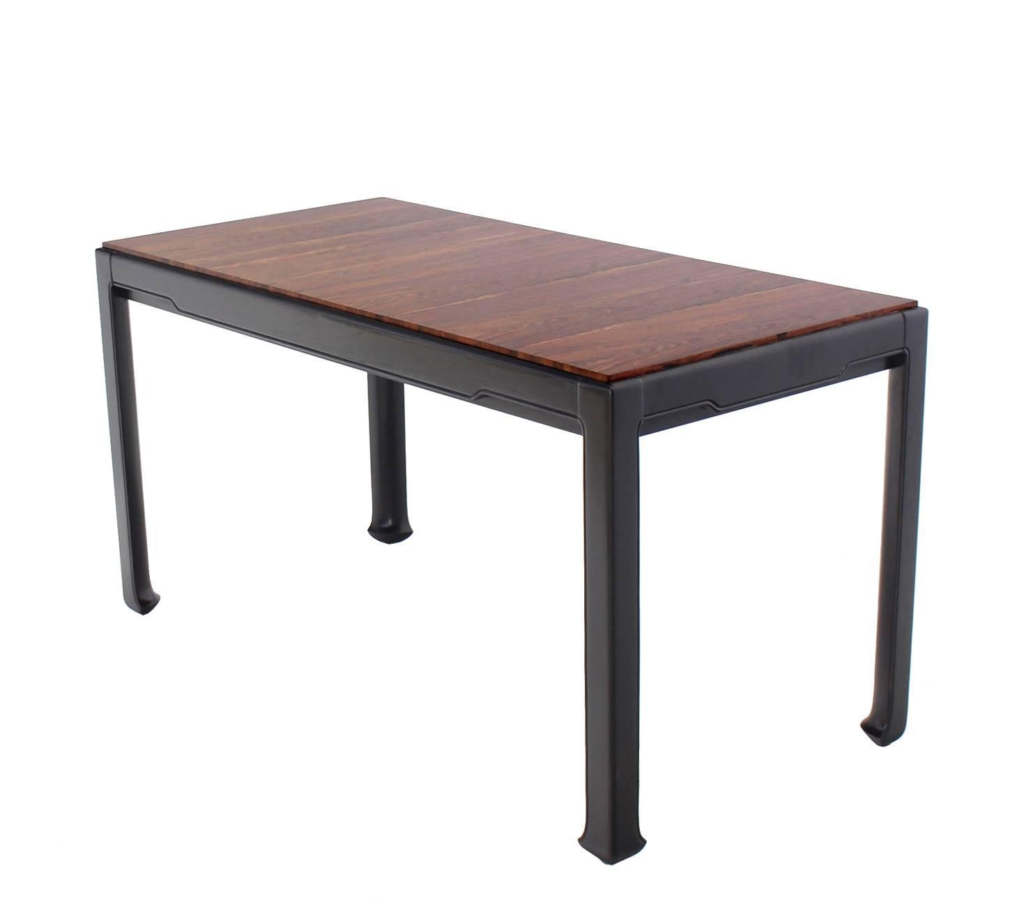 Rosewood Top Mid-Century Modern Writing Table 4