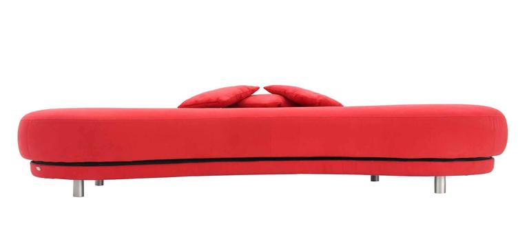 Large Kidney Shape Daybed Sofa At 1stdibs Mid Century Modern Large Kidney Shape Daybed Sofa For