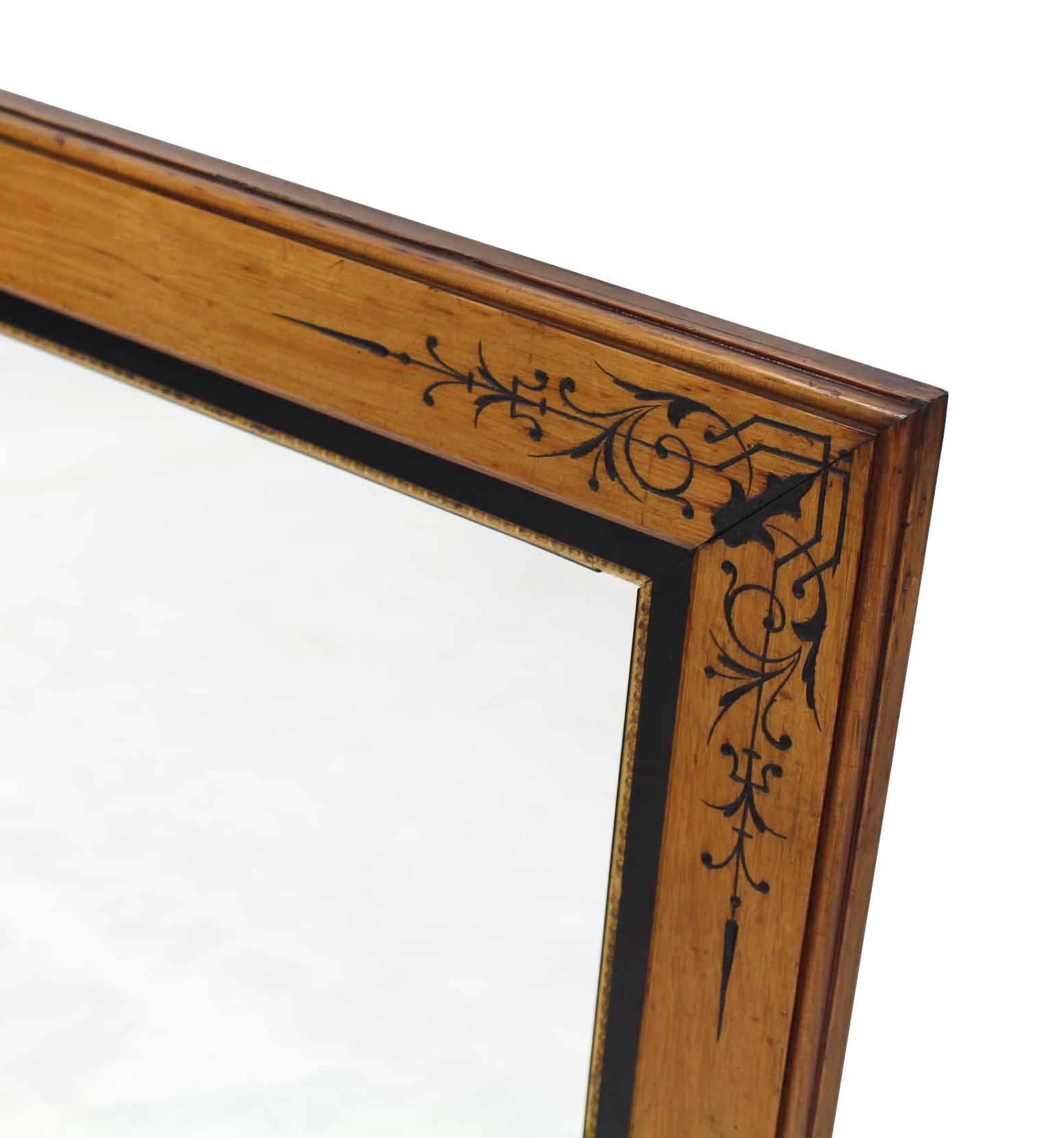 American Decorated Square Wall Mirror