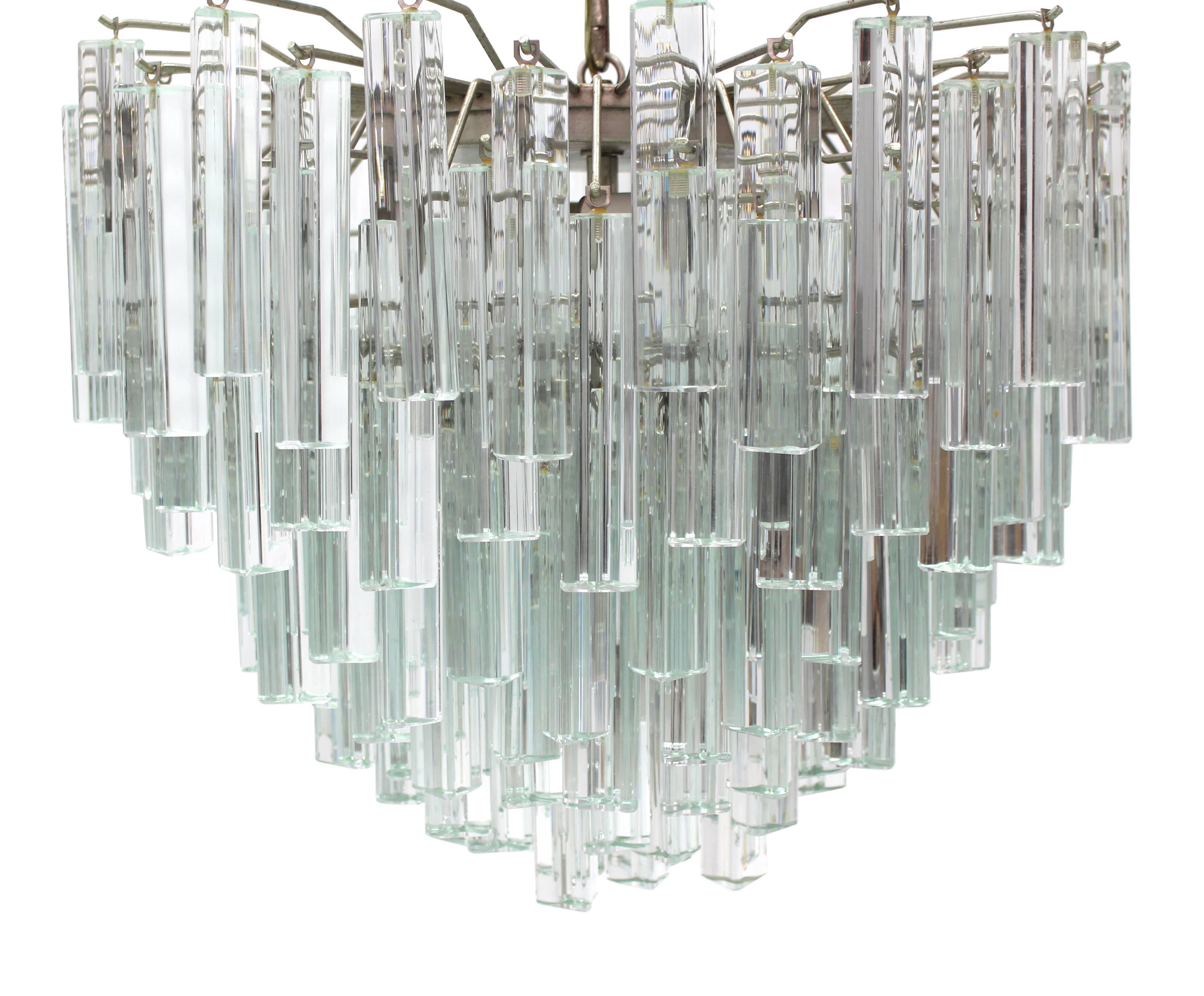 20th Century Medium to Large Size Round Camer Chandelier For Sale