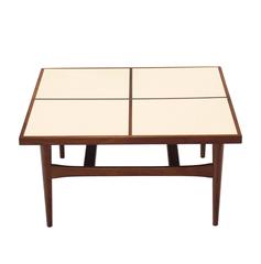 Table basse carrée moderne du milieu du siècle dernier