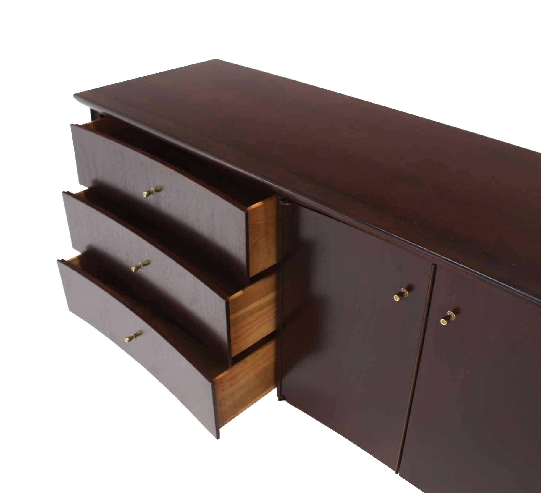 dark walnut dresser