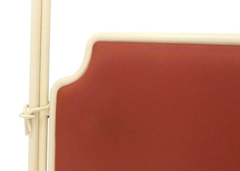 Sculpted White Poster Bed Headboard For Sale at 1stdibs