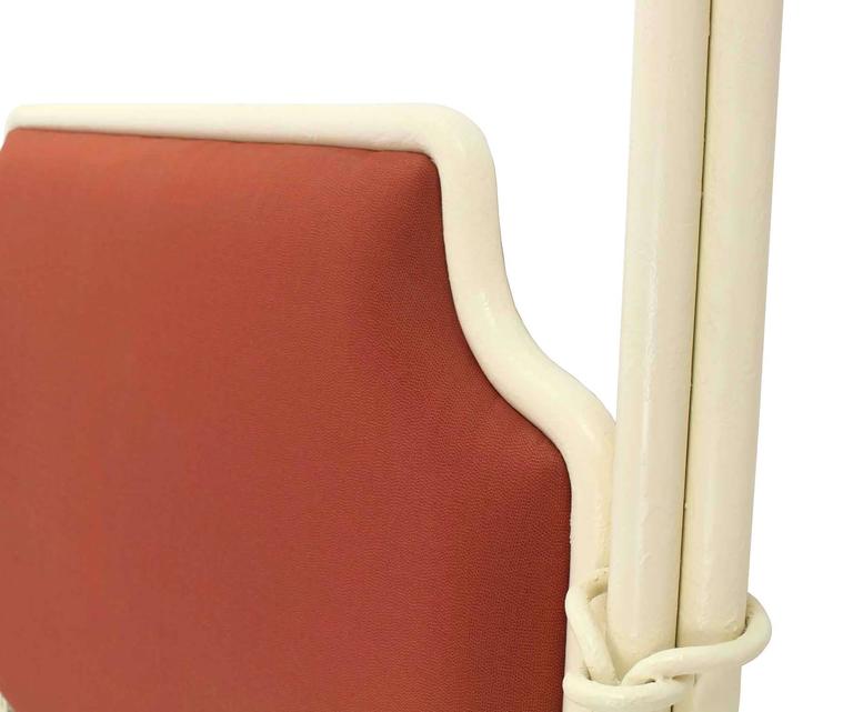 Sculpted White Poster Bed Headboard For Sale at 1stdibs