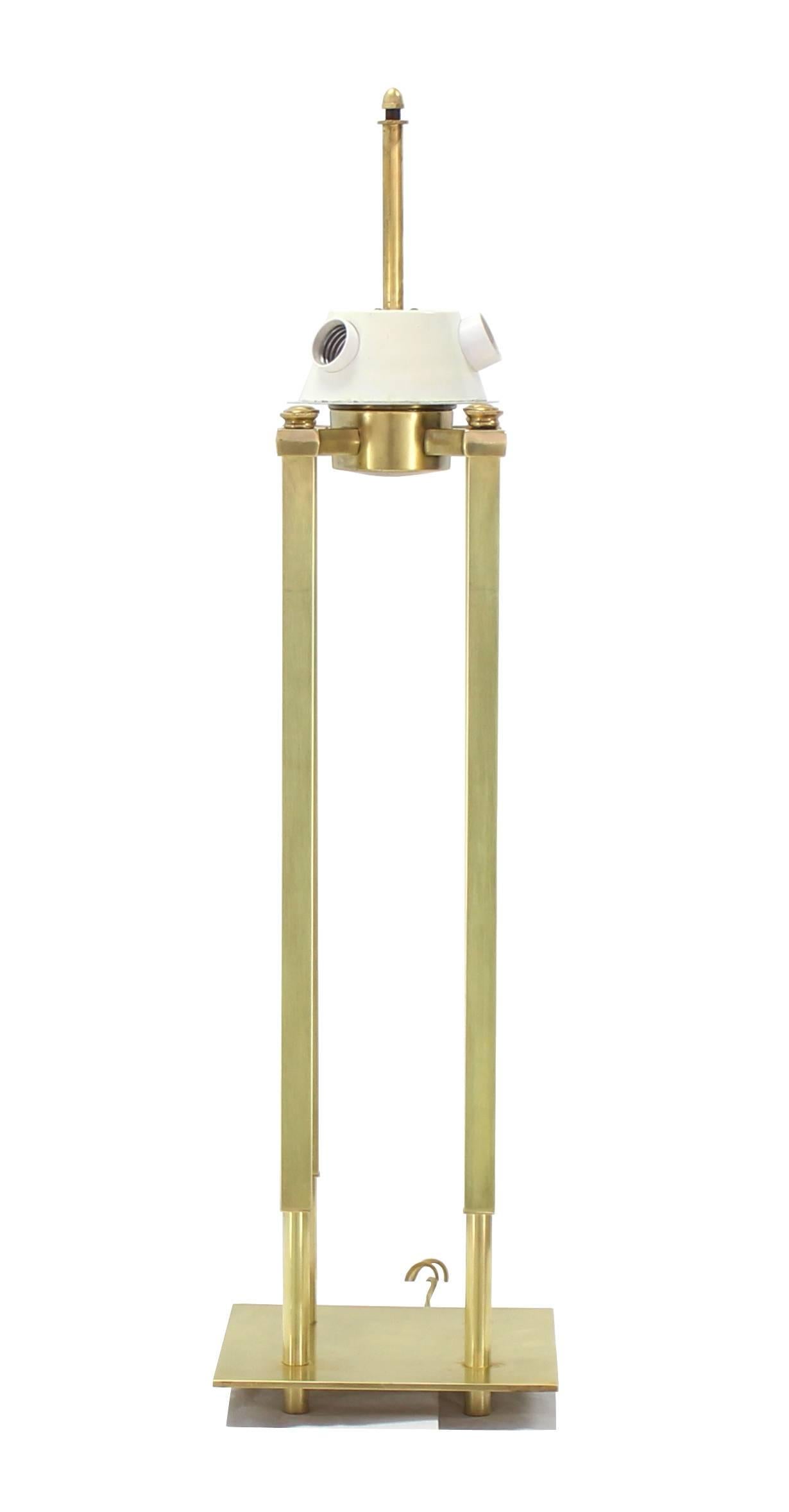 Solid Brass Stiffel Table Lamp For Sale 3