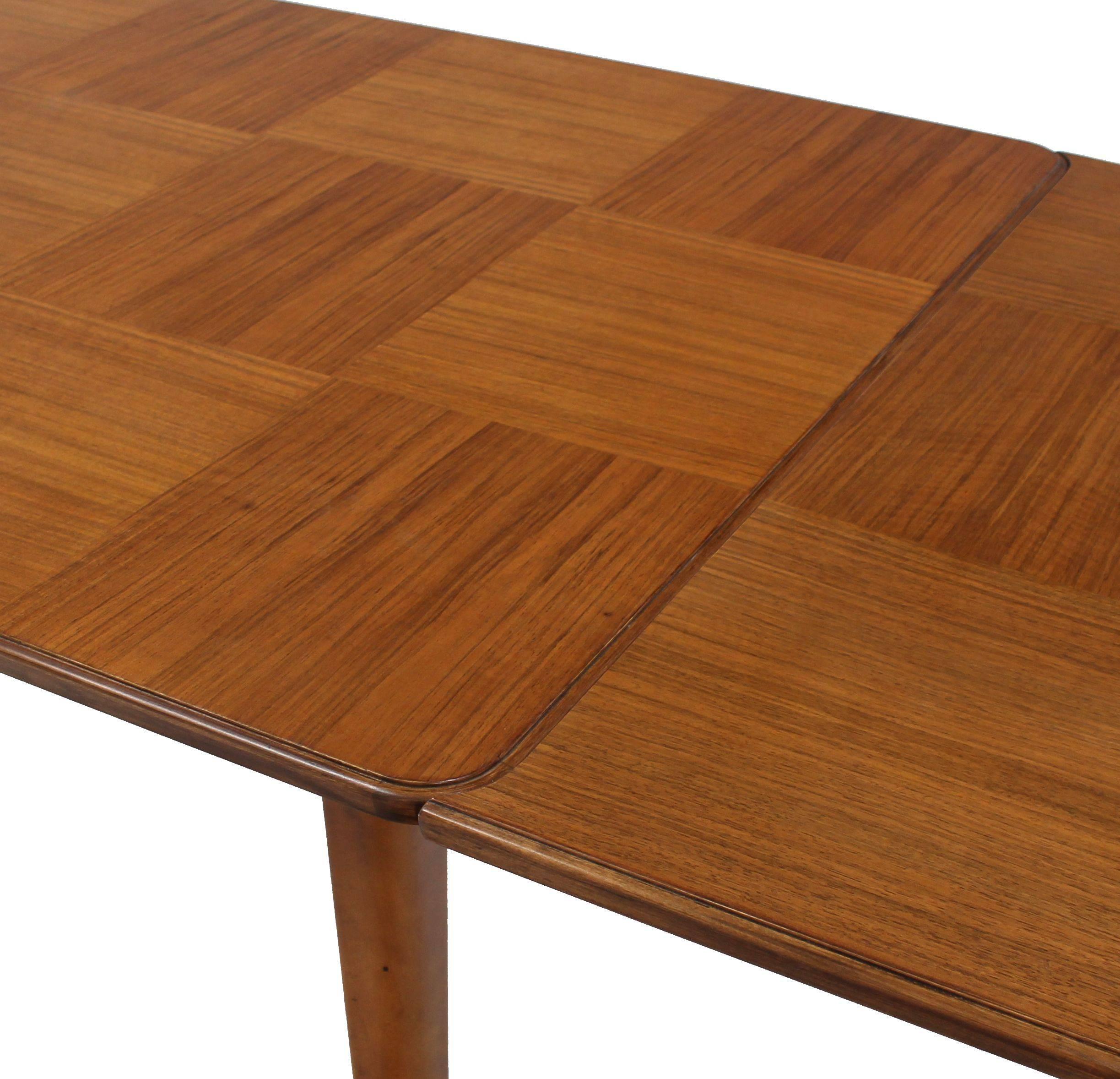 Lacquered Rare Edmund Spence Checker Pattern Dining Table For Sale