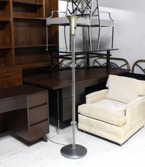 Twisted Spaghetti Shape Glass Pole Floor Lamp