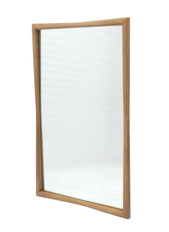 Large Rectangular Mid-Century Modern Mirror at 1stDibs
