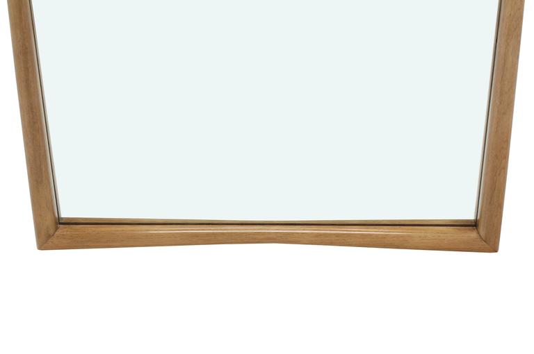 Large Rectangular Mid-Century Modern Mirror at 1stDibs