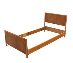 Pair of Walnut Gibbings Twin Beds