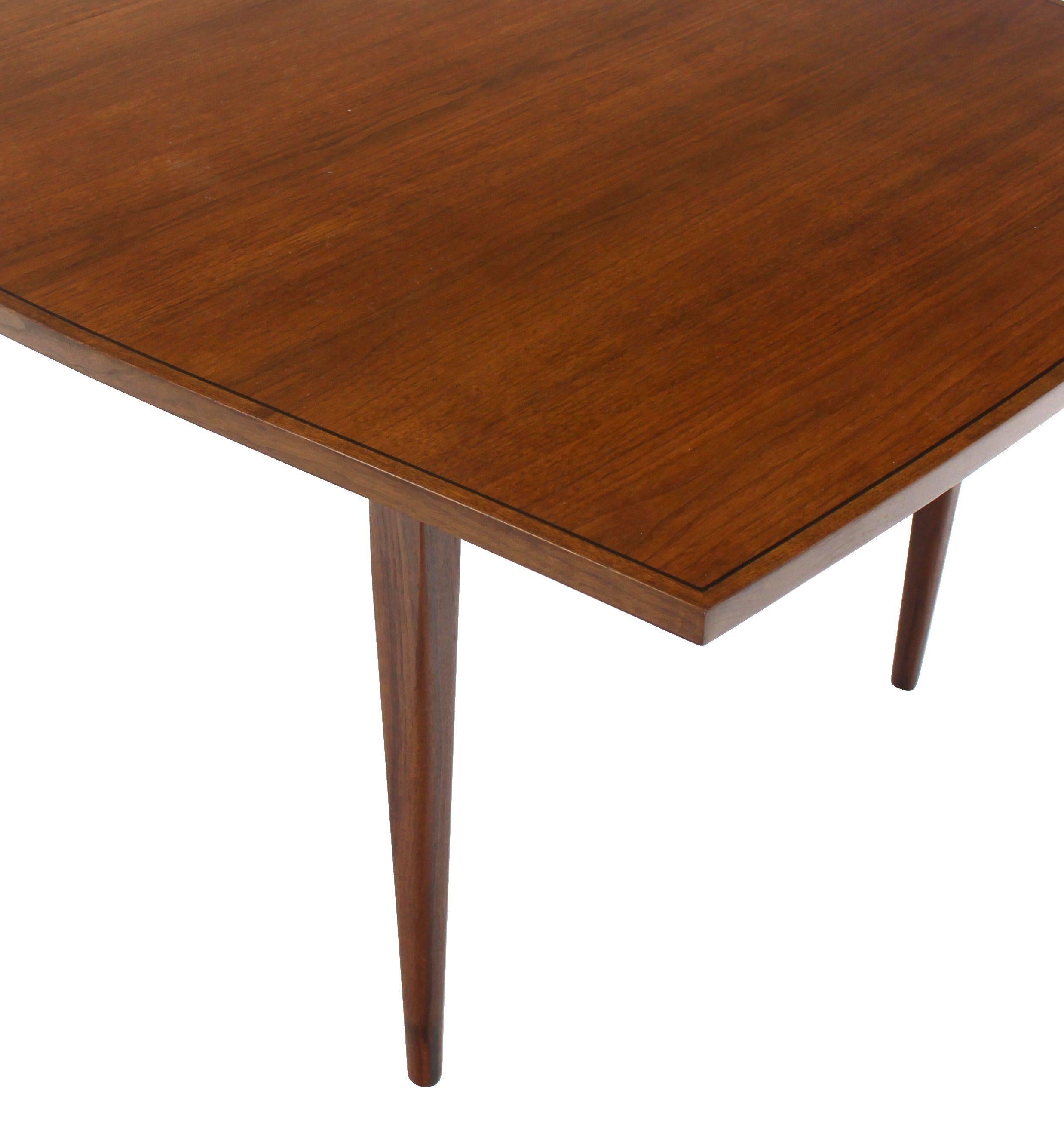 Large Walnut Dining Table by Directional 1