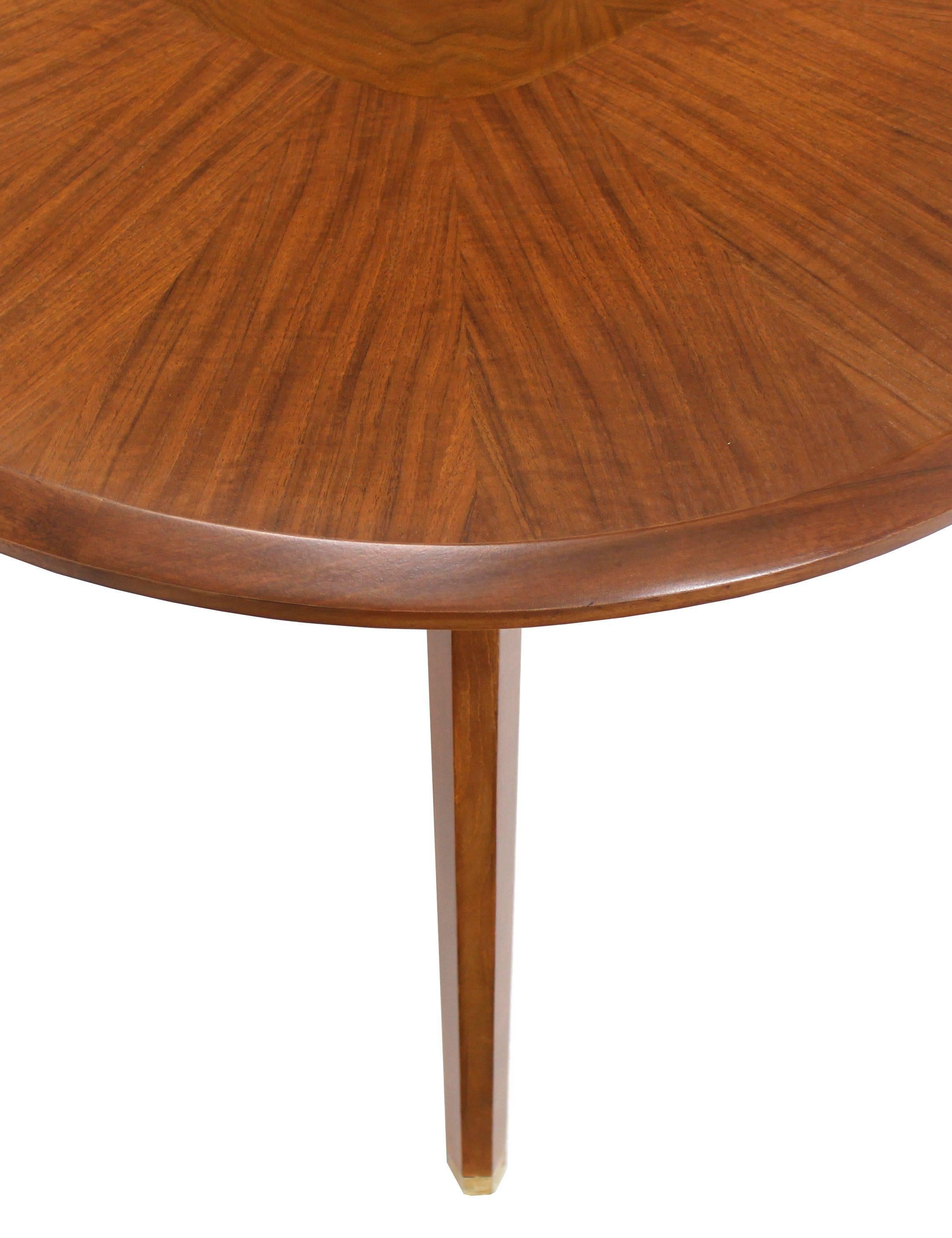 Mid-Century Modern Edmond Spence Dining Table with Two Leaves For Sale