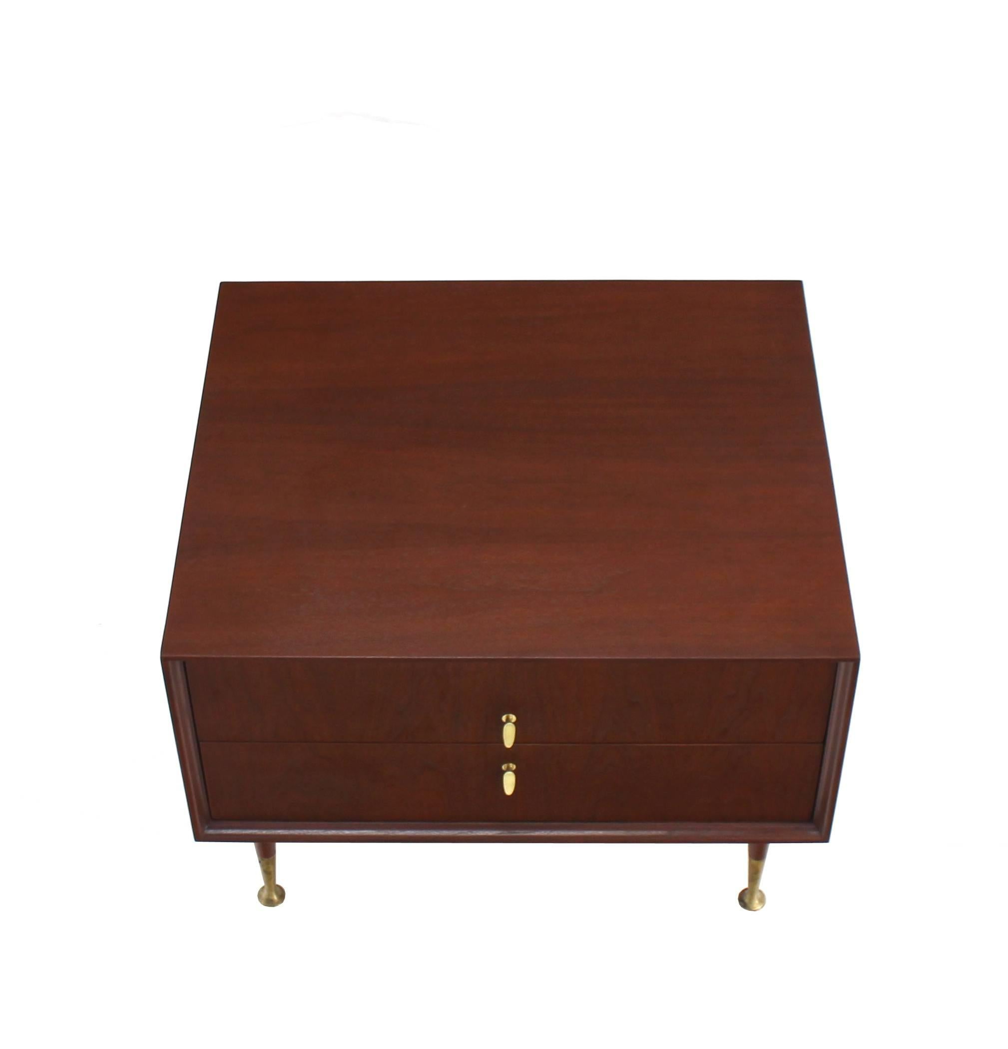 large end table with drawers
