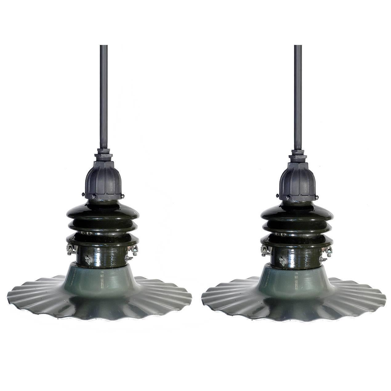1920s Radial Wave Street Lamp at 1stdibs