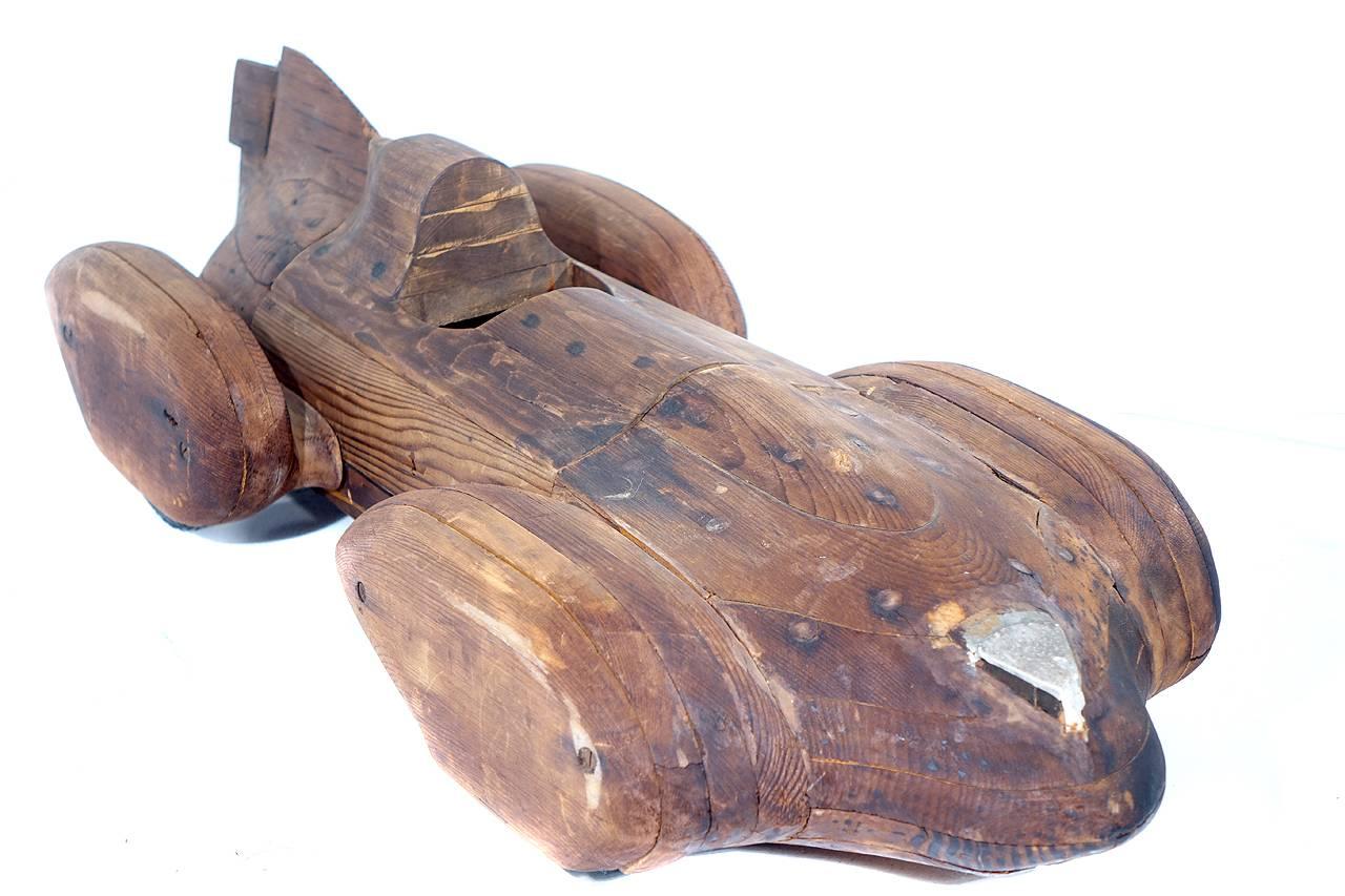 Streamlined Wood Race Car 3
