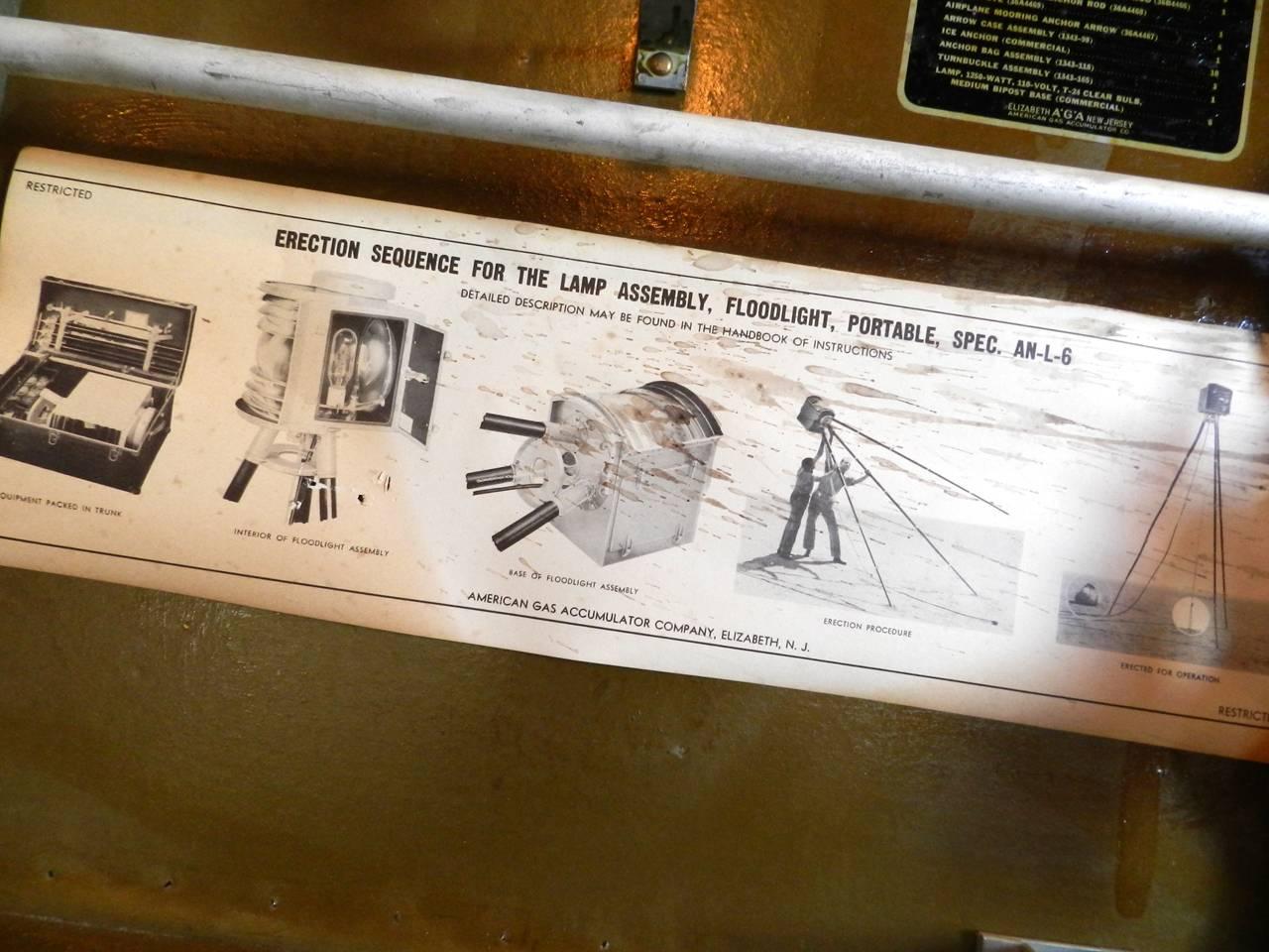 Industrial WWII Portable Lighthouse