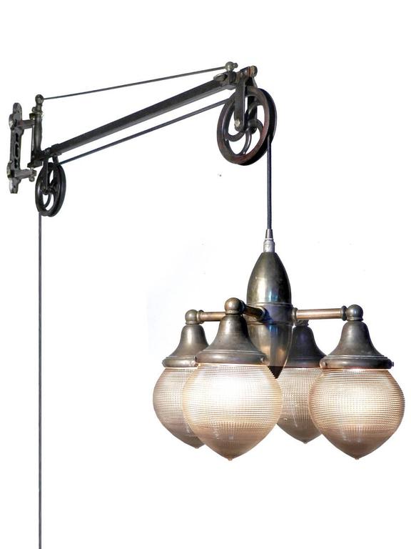 Original Swing Arm Dental Pulley Lamp at 1stDibs