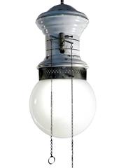 Matching Pair of Electrified Gas Lamps