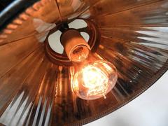 Pair of Mini Frink Mirrored Reflector Pendants