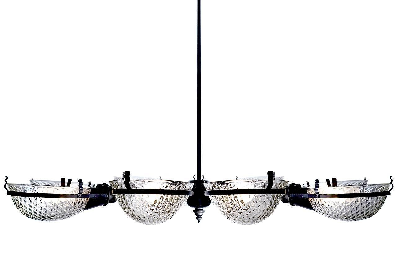 American Early Style Quilted Glass Operating Room Light